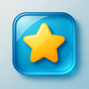 icon_health_star_glassy icon preview