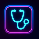 icon_health_stethoscope_cyberpunk icon preview