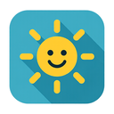 icon_health_sun_flat_design icon preview