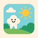icon_health_sun_flat_pastel icon preview