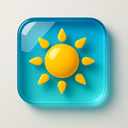 icon_health_sun_glassy icon preview