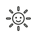 icon_health_sun_minimal_outline icon preview