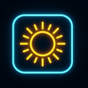 icon_health_sun_neon icon preview