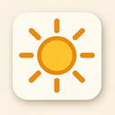 icon_health_sun_simplified icon preview