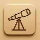 icon_health_telescope_embossed icon preview