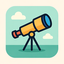 icon_health_telescope_flat_pastel icon preview