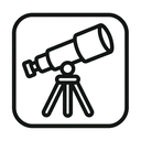 icon_health_telescope_outline icon preview
