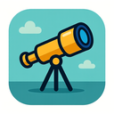 icon_health_telescope_rounded icon preview