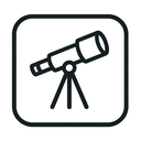 icon_health_telescope_thin icon preview