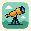 icon_health_telescope_vector icon preview