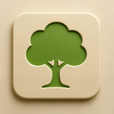 icon_health_tree_embossed icon preview