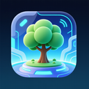 icon_health_tree_futuristic icon preview