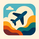icon_history_airplane_abstract icon preview