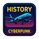 icon_history_airplane_cyberpunk icon preview