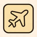 icon_history_airplane_filled icon preview