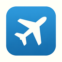 icon_history_airplane_modern icon preview