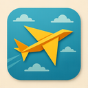 icon_history_airplane_origami icon preview