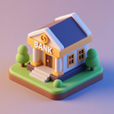 icon_history_bank_3d_isometric icon preview