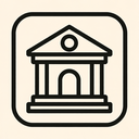 icon_history_bank_geometric icon preview
