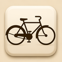 icon_history_bicycle_elegant icon preview