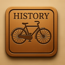 icon_history_bicycle_embossed icon preview