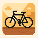 icon_history_bicycle_geometric icon preview