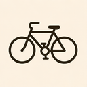 icon_history_bicycle_line_art icon preview