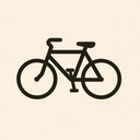 icon_history_bicycle_minimalist icon preview