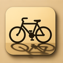 icon_history_bicycle_shadow_effect icon preview