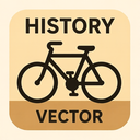 icon_history_bicycle_vector icon preview