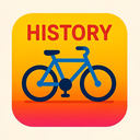 icon_history_bicycle_vibrant_colors icon preview