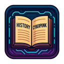 icon_history_book_cyberpunk icon preview