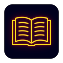icon_history_book_neon icon preview