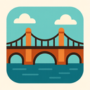 icon_history_bridge_flat_design icon preview