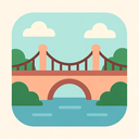 icon_history_bridge_flat_pastel icon preview