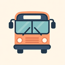 icon_history_bus_flat_pastel icon preview