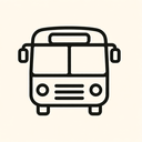 icon_history_bus_minimal_outline icon preview