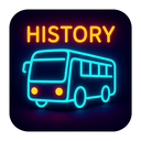 icon_history_bus_neon icon preview