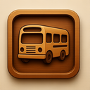 icon_history_bus_wooden icon preview