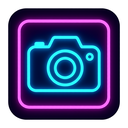 icon_history_camera_neon icon preview