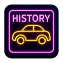 icon_history_car_neon icon preview