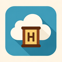 icon_history_cloud_flat_design icon preview