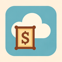 icon_history_cloud_flat_pastel icon preview