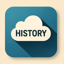 icon_history_cloud_shadow_effect icon preview