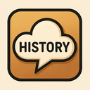 icon_history_cloud_sharp_edges icon preview