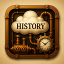 icon_history_cloud_steampunk icon preview