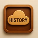 icon_history_cloud_wooden icon preview