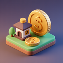icon_history_coin_3d_isometric icon preview