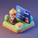 icon_history_credit_card_3d_isometric icon preview