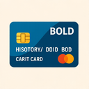 icon_history_credit_card_bold icon preview